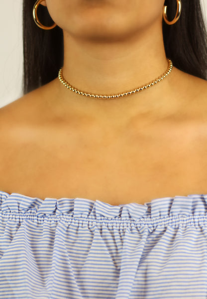 Beaded choker